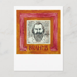 Brahms vykort