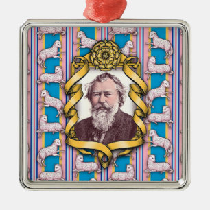 Brahms's Lullaby Julgransprydnad Metall