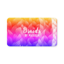 Braid Salon Anpassningsbar QR