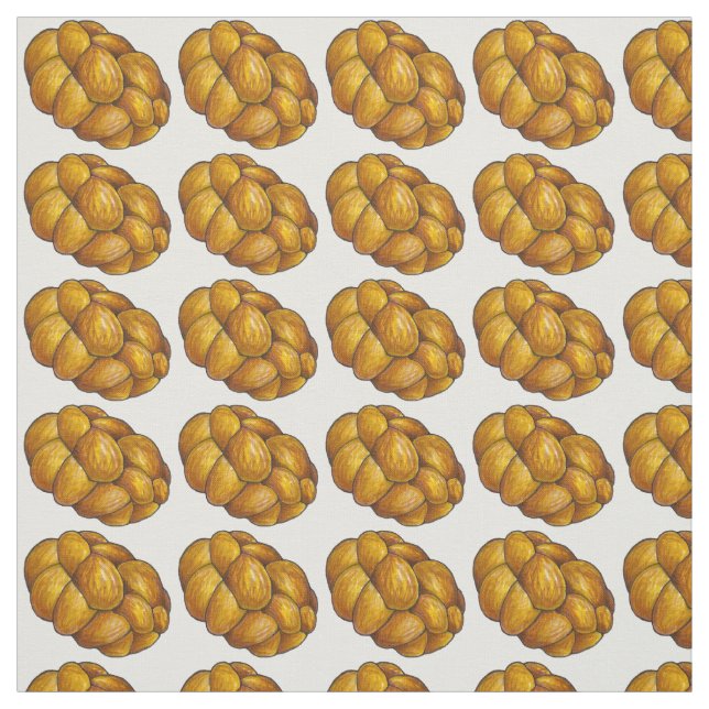 Braided Challah Bread Loaf Loaves Jewish Helgdag Tyg (Provkarta)