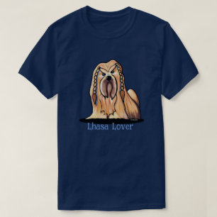 Braided Lhasa Apso T Shirt