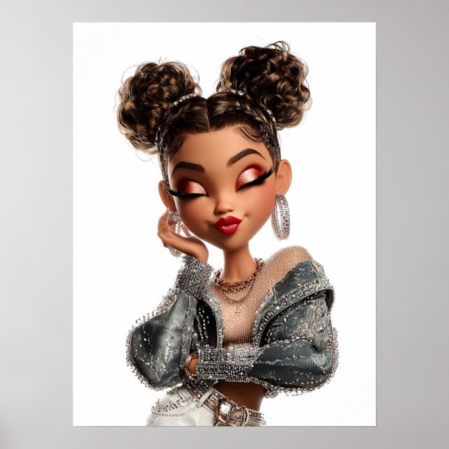 Braided Print, Value Poster Paper (Semi-Gloss) (Framsidan)