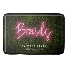 Braids Neon Boxwood Hair Salon Cosmetolog Badrumsmatta