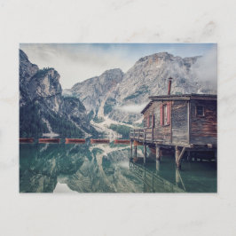 Braies sjö vykort