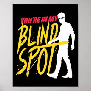 Braille Synskadad Blind Spot Blind Personer Poster