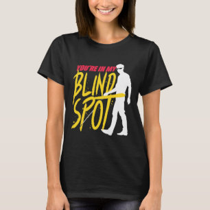 Braille Synskadad Blind Spot Blind Personer T Shirt