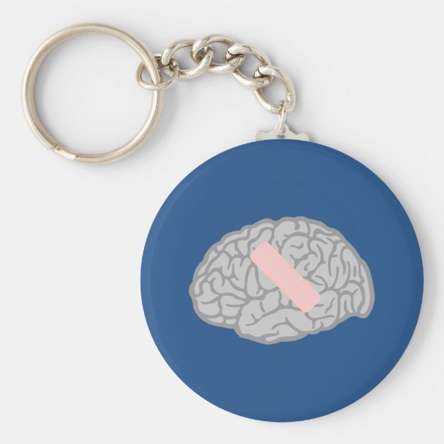 Brain-Ache Keychain Nyckelring (Framsidan)