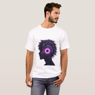 Brain AFK – Minimal teknisk konceptdesign T Shirt