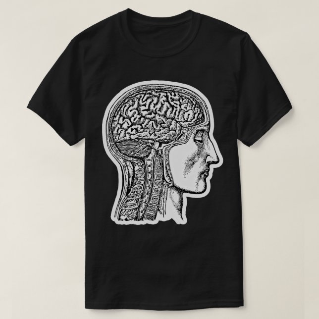 Brain Anatomy T Shirt (Design framsida)