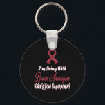 Brain Aneurysm Awareness 6  Nyckelring<br><div class="desc">Brain Aneurysm Awareness 6</div>
