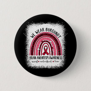 Brain Aneurysm Awareness Apparel Fantastisk Tee Knapp