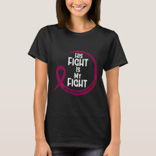 Brain Aneurysm Awareness Burgundy Ribbon Hans Figh T Shirt