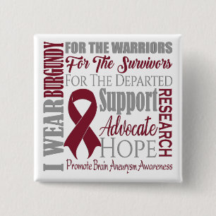 Brain Aneurysm Awareness Knapp
