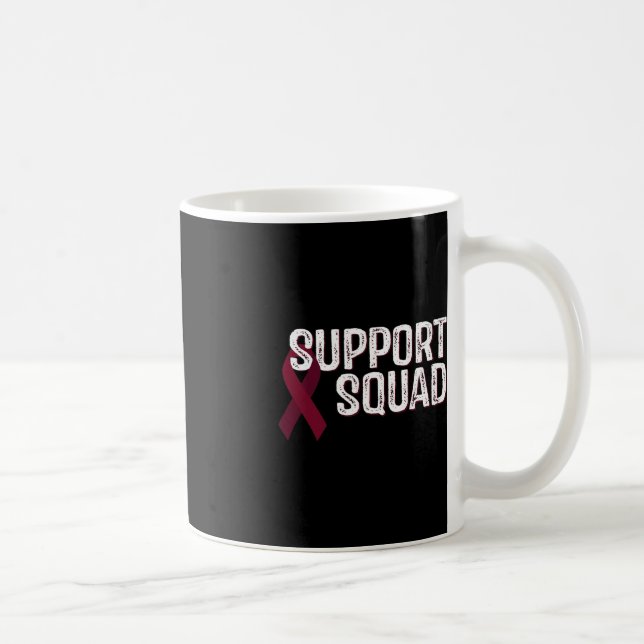 Brain Aneurysm Awareness Support Squad 1 Kaffemugg (Höger)