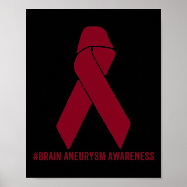Brain Aneurysm Awareness Survivor Poster (Framsidan)