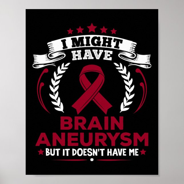 Brain Aneurysm har inte Brain Aneurysm Awar Poster (Framsidan)