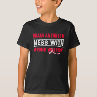 BRAIN ANEURYSM MED FEL ARRIOR T SHIRT