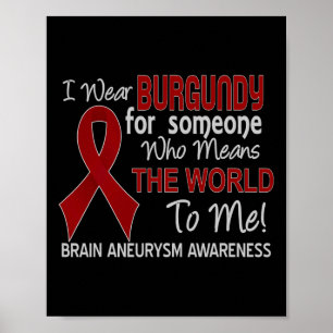 Brain aneurysm Obrytbart Black Women Awareness Poster