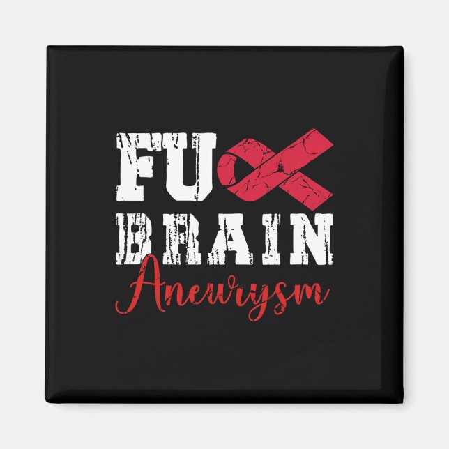 Brain Aneurysm Warrior Medical Villkor Aneurysm Magnet (Framsidan)
