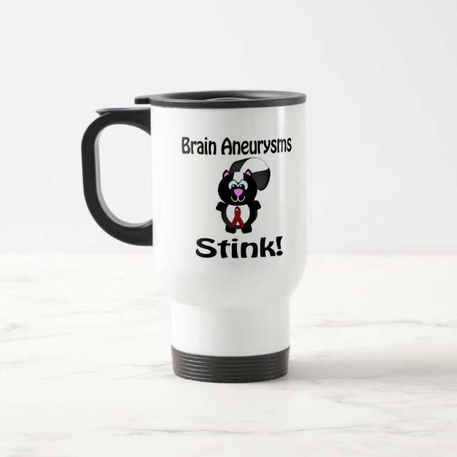 Brain Aneurysms Stink Skunk Awareness Design Resemugg (Vänster)