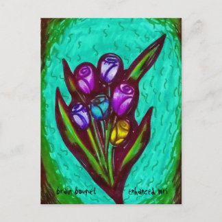 Brain Bouquet Vykort