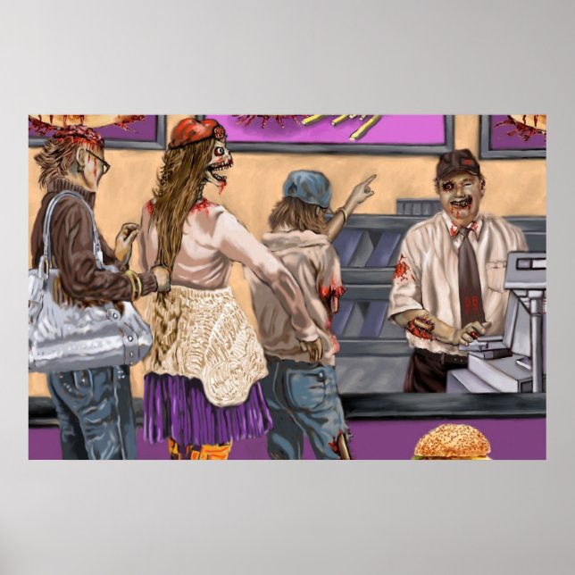 Brain Burgers Poster (Framsidan)