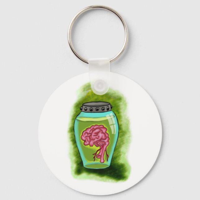 Brain Burk Keychain Nyckelring (Framsida)
