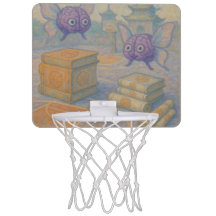 Brain Butterfly Älskare Mini Basketball Ring