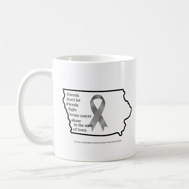 Brain Cancer Awareness in Iowa Kaffemugg (Vänster)