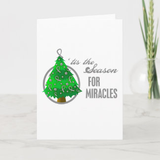 Brain Cancer jul Miracles Helgkort