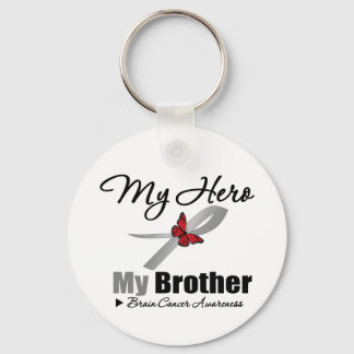 Brain Cancer My Hero My Brother Nyckelring