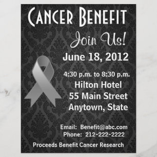 Brain Cancer Personlig Benefit Flyer