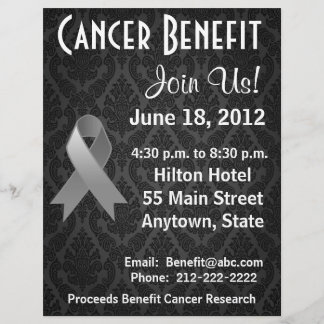 Brain Cancer Personlig Benefit Flyer