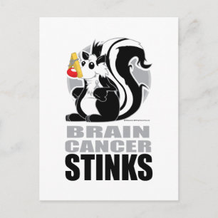 Brain Cancer Stinks Vykort