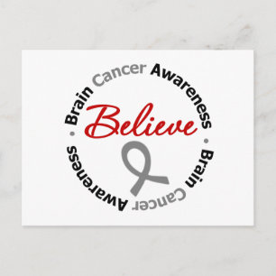 Brain Cancer Tro Vykort