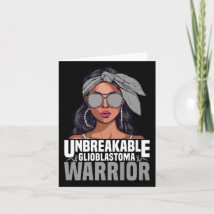 Brain Cancer Warrior Obrytable Tumor Survivor Gl Kort