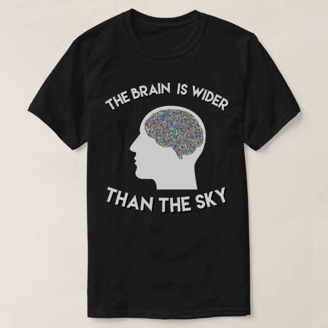Brain-citat T Shirt (Design framsida)