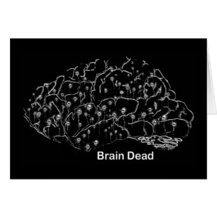 Brain Dead Hälsningskort