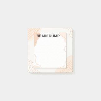"Brain Dump" Post-it® Notes Post-it Block