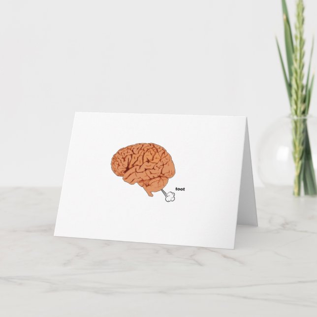 Brain fart kort (Framsida)