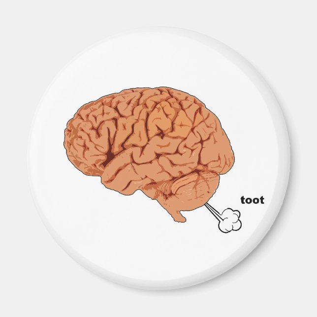 Brain fart magnet (Framsidan)