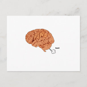 Brain fart vykort