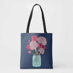 Brain Flower Bouquet Tygkasse