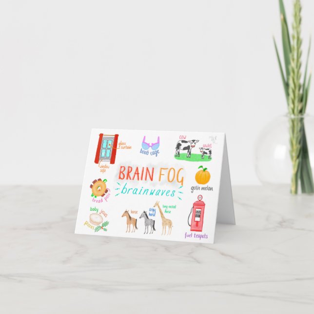 Brain Fog Brainwaves Kort (Framsida)