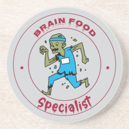 Brain Food Specialist zombie-hjärnan Underlägg
