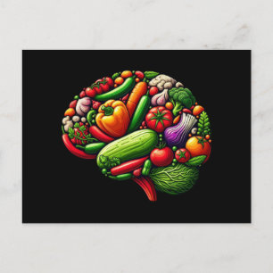 Brain Food Vykort