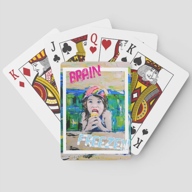 Brain freeze casinokort (Baksidan)