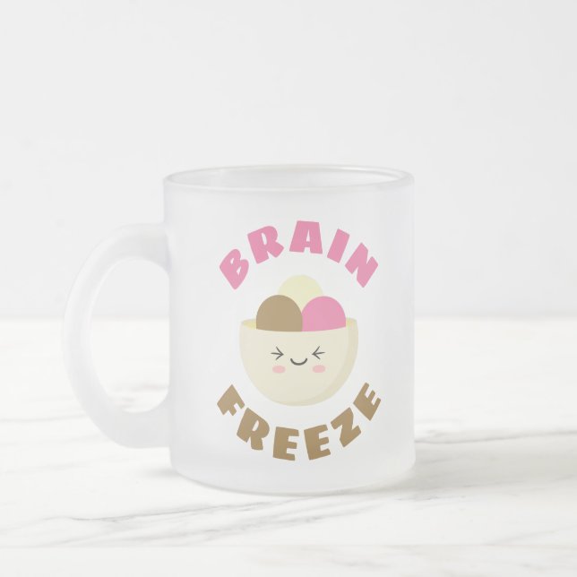 Brain Freeze Frostad Glasmugg (Vänster)