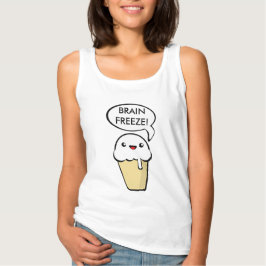 Brain Freeze Linne Med Racerback