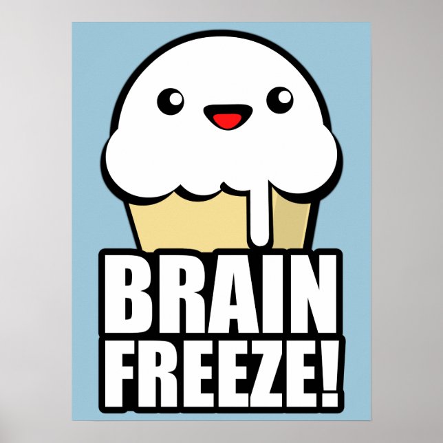 Brain Freeze Poster (Framsidan)